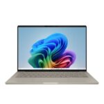 PC Portable Ultraportable ASUS Zenbook A14 OLED 14" WUXGA - Snapdragon X / 16 Go / 1 To SSD - Zabriskie Beige (90NB1501-M01740)